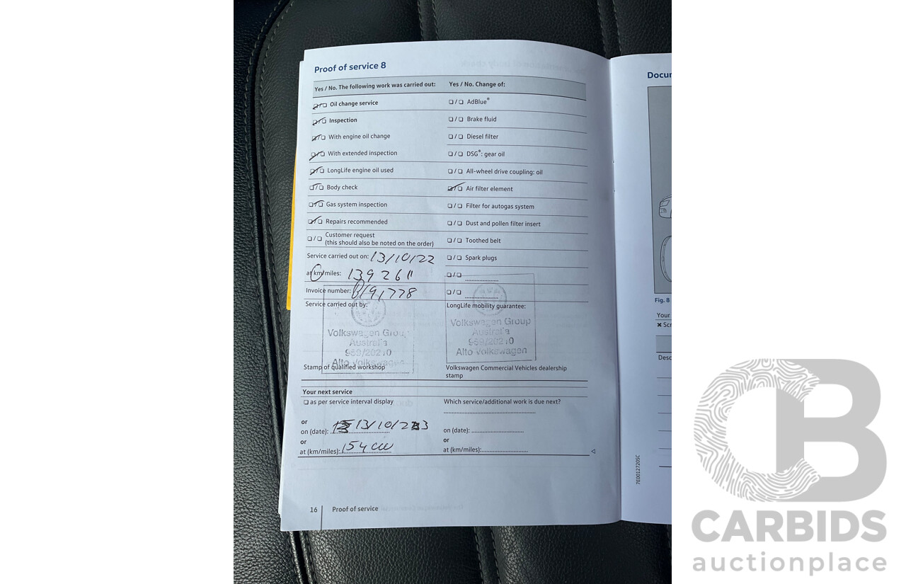 12/2018 Volkswagen Amarok V6 TDI 580 Highline Black Edition (4x4) 2H MY19 Dual Cab Utility Candy White Turbo Diesel 3.0L