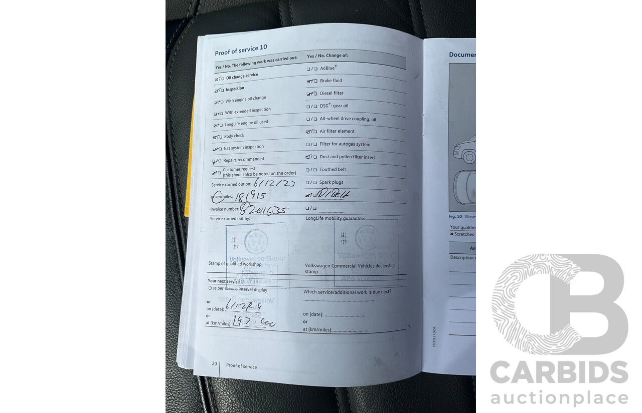 12/2018 Volkswagen Amarok V6 TDI 580 Highline Black Edition (4x4) 2H MY19 Dual Cab Utility Candy White Turbo Diesel 3.0L