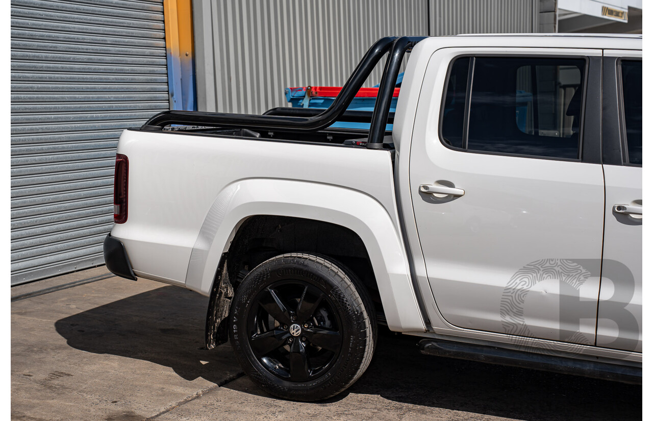 12/2018 Volkswagen Amarok V6 TDI 580 Highline Black Edition (4x4) 2H MY19 Dual Cab Utility Candy White Turbo Diesel 3.0L