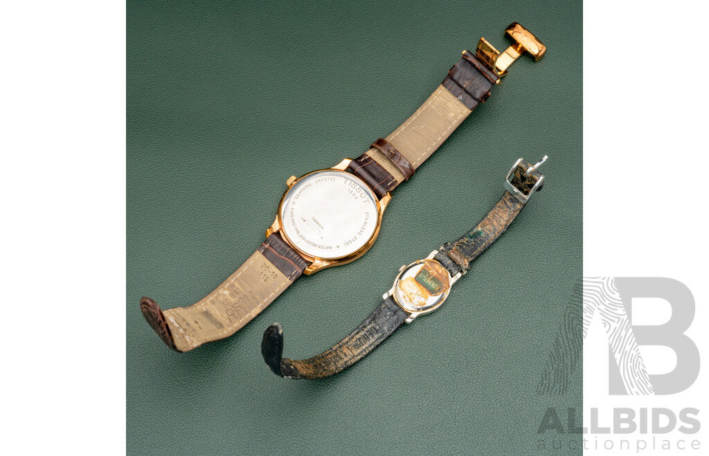 Tissot 1853 Mens Watch, T063610A with Vintage Lorus Ladies Watch