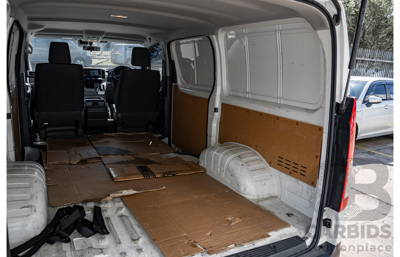 10/2023 Toyota Hiace LWB Panel Option (RWD) GDH300R 5D Van French Vanilla White Turbo Diesel 2.8L