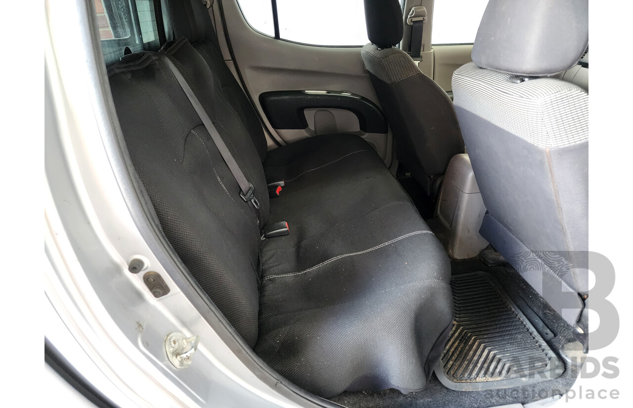 8/2008 Mitsubishi Triton VR (4x4) ML MY09 Double Cab Utility Silver 3.2L
