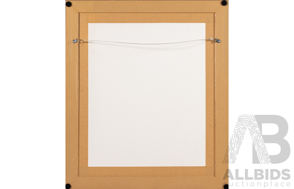 John Olsen, (20th Century, Australian, 1928-2023), Portrait of Robert Littlewood, Original Limited Edition Etching, 58 x 50 cm (frame)