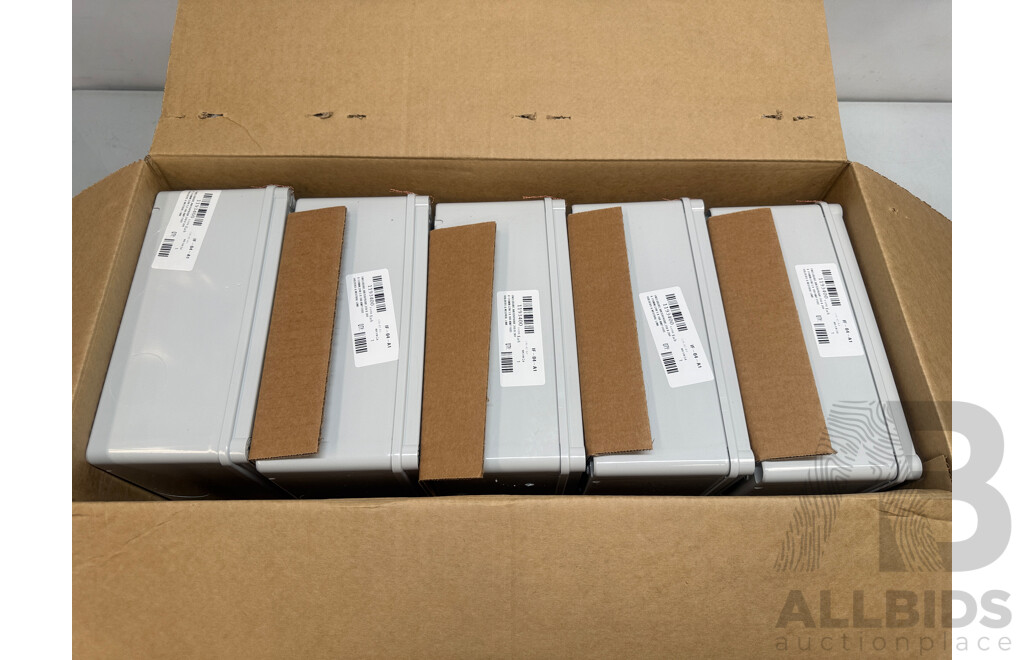 Box of 5x Flowline Industries Connection Box (Electrical)