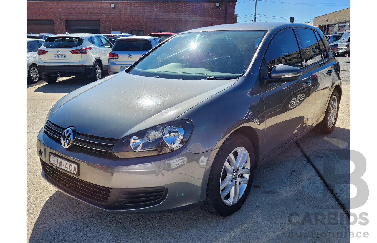 11/2012 Volkswagen Golf 118 TSI Comfortline 1K MY13 5d Hatchback Grey 1.4L