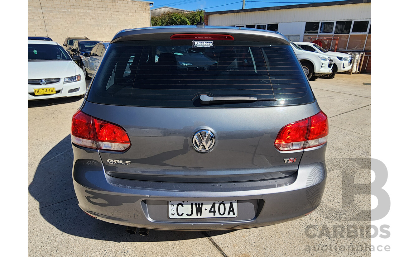 11/2012 Volkswagen Golf 118 TSI Comfortline 1K MY13 5d Hatchback Grey 1.4L