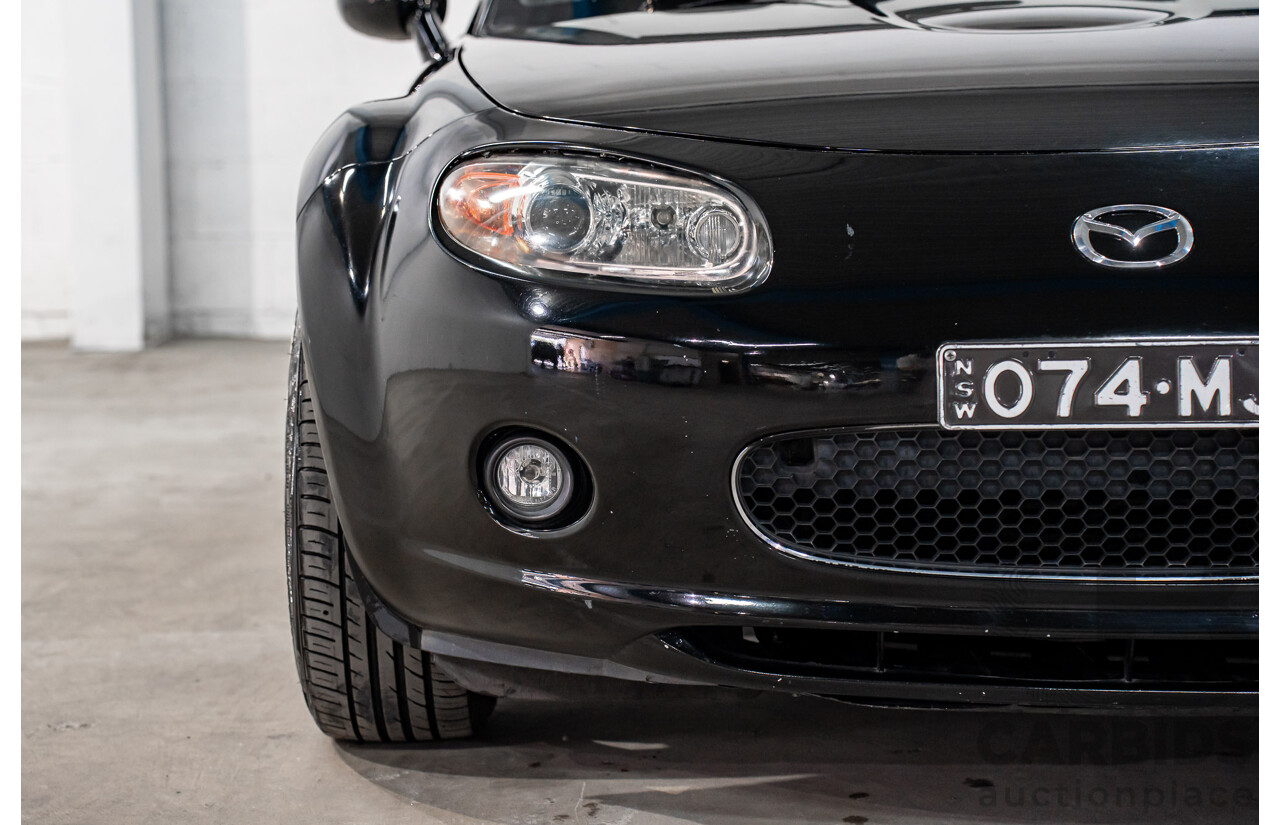 11/2007 Mazda MX-5 NC MY06.5 2d Hardtop Convertible Brilliant Black 2.0L