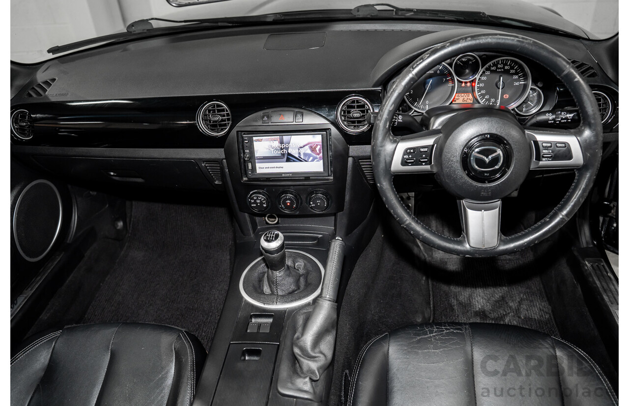 11/2007 Mazda MX-5 NC MY06.5 2d Hardtop Convertible Brilliant Black 2.0L