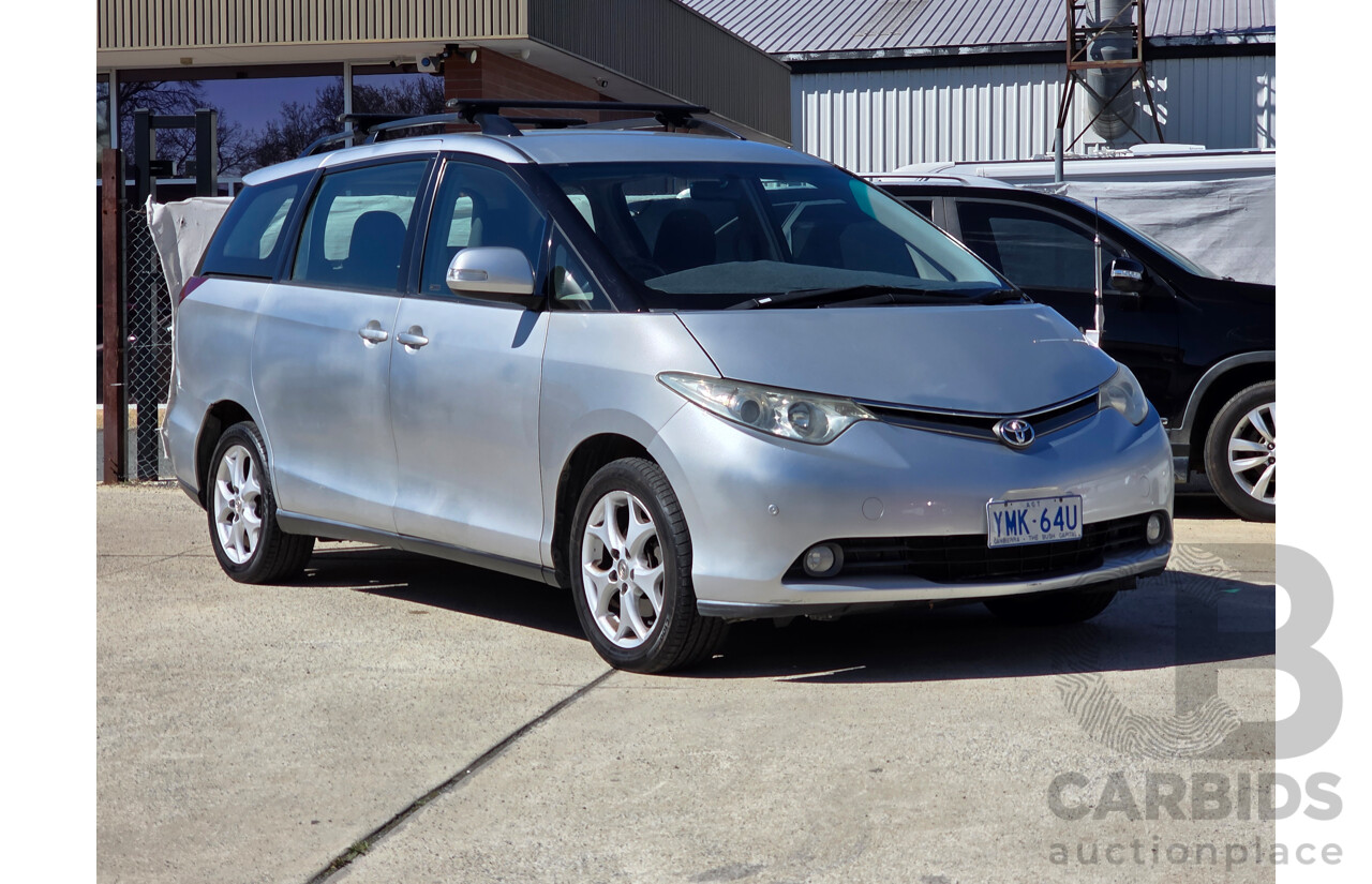 9/2006 Toyota Tarago GLX ACR50R 4d Wagon Silver 2.4L - 8 Seats