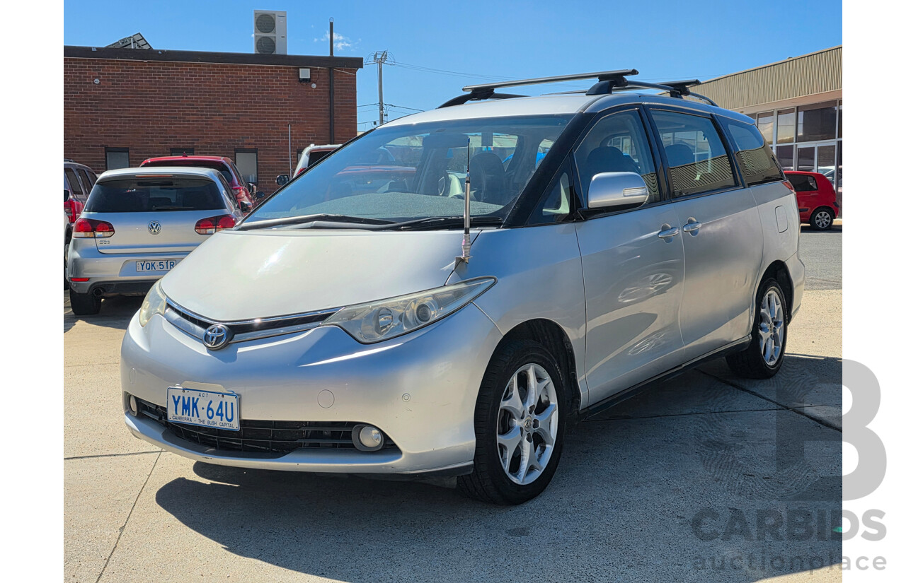 9/2006 Toyota Tarago GLX ACR50R 4d Wagon Silver 2.4L - 8 Seats