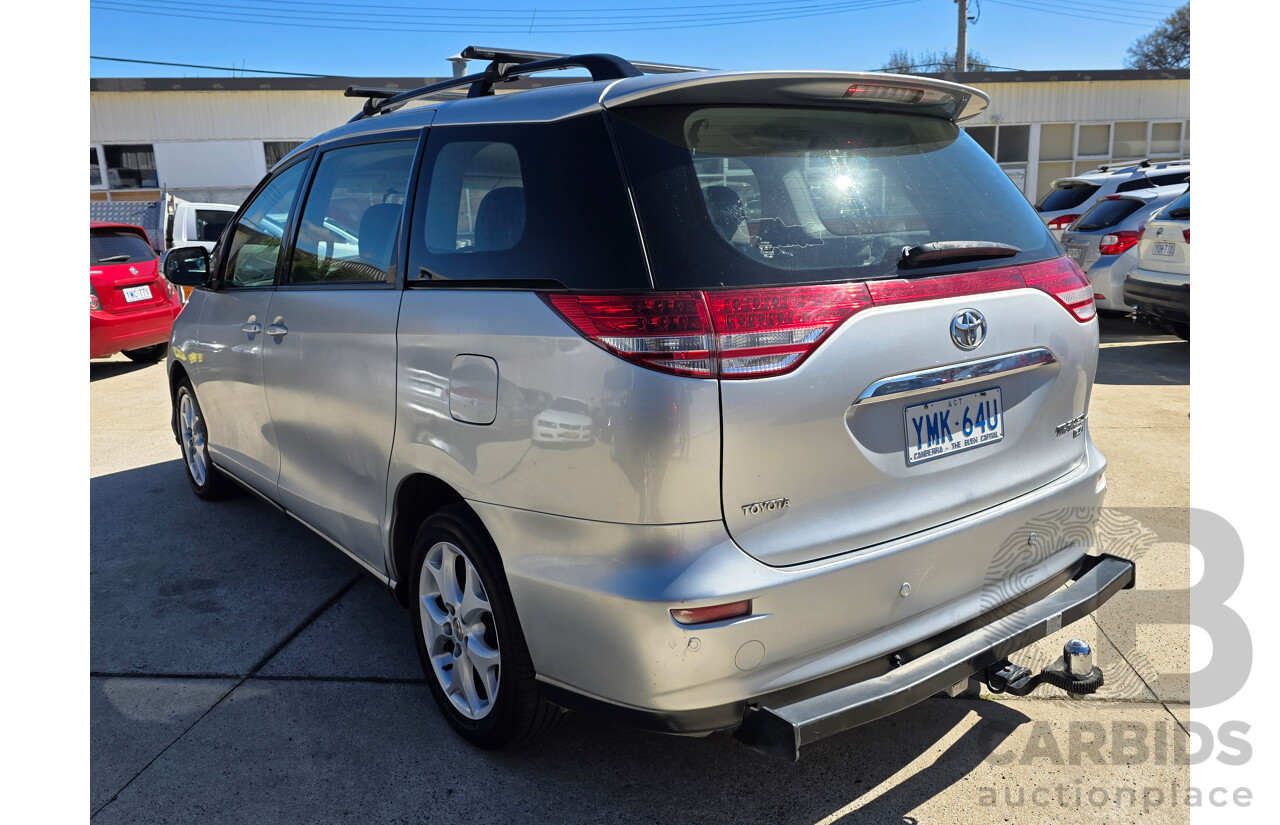 9/2006 Toyota Tarago GLX ACR50R 4d Wagon Silver 2.4L - 8 Seats