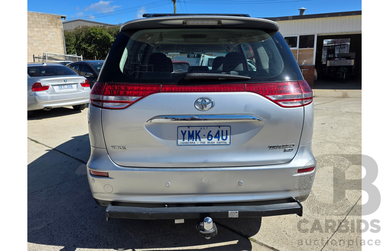 9/2006 Toyota Tarago GLX ACR50R 4d Wagon Silver 2.4L - 8 Seats