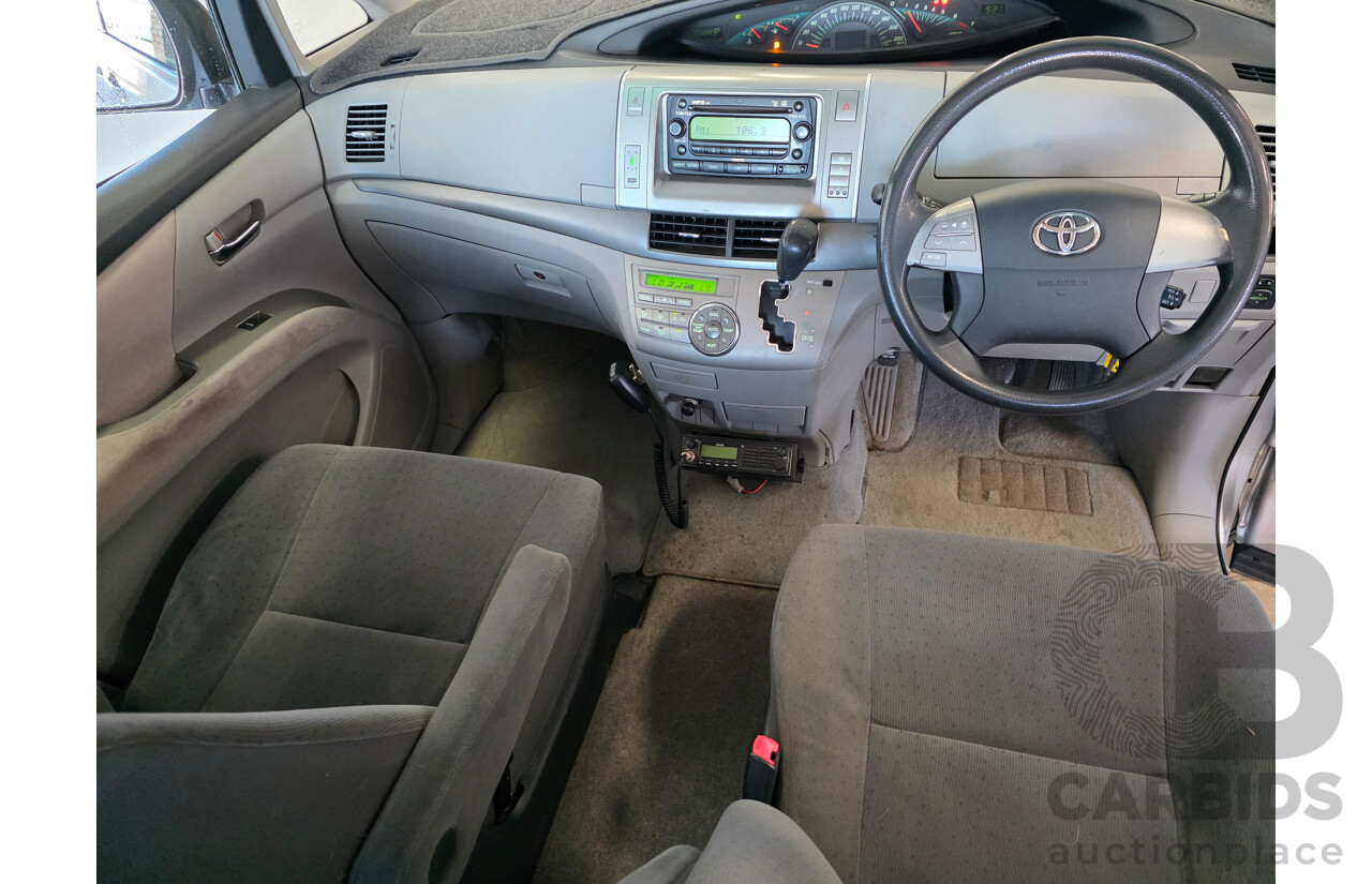 9/2006 Toyota Tarago GLX ACR50R 4d Wagon Silver 2.4L - 8 Seats