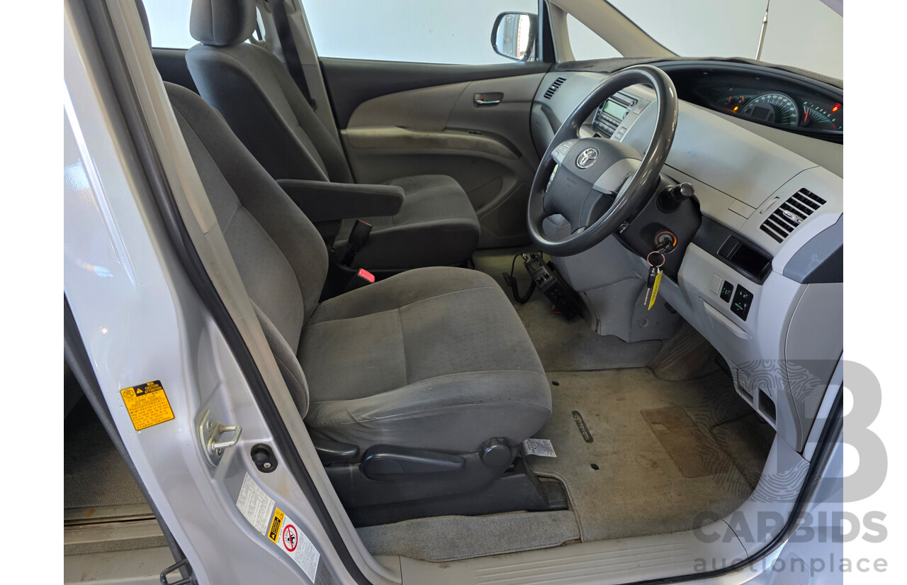 9/2006 Toyota Tarago GLX ACR50R 4d Wagon Silver 2.4L - 8 Seats