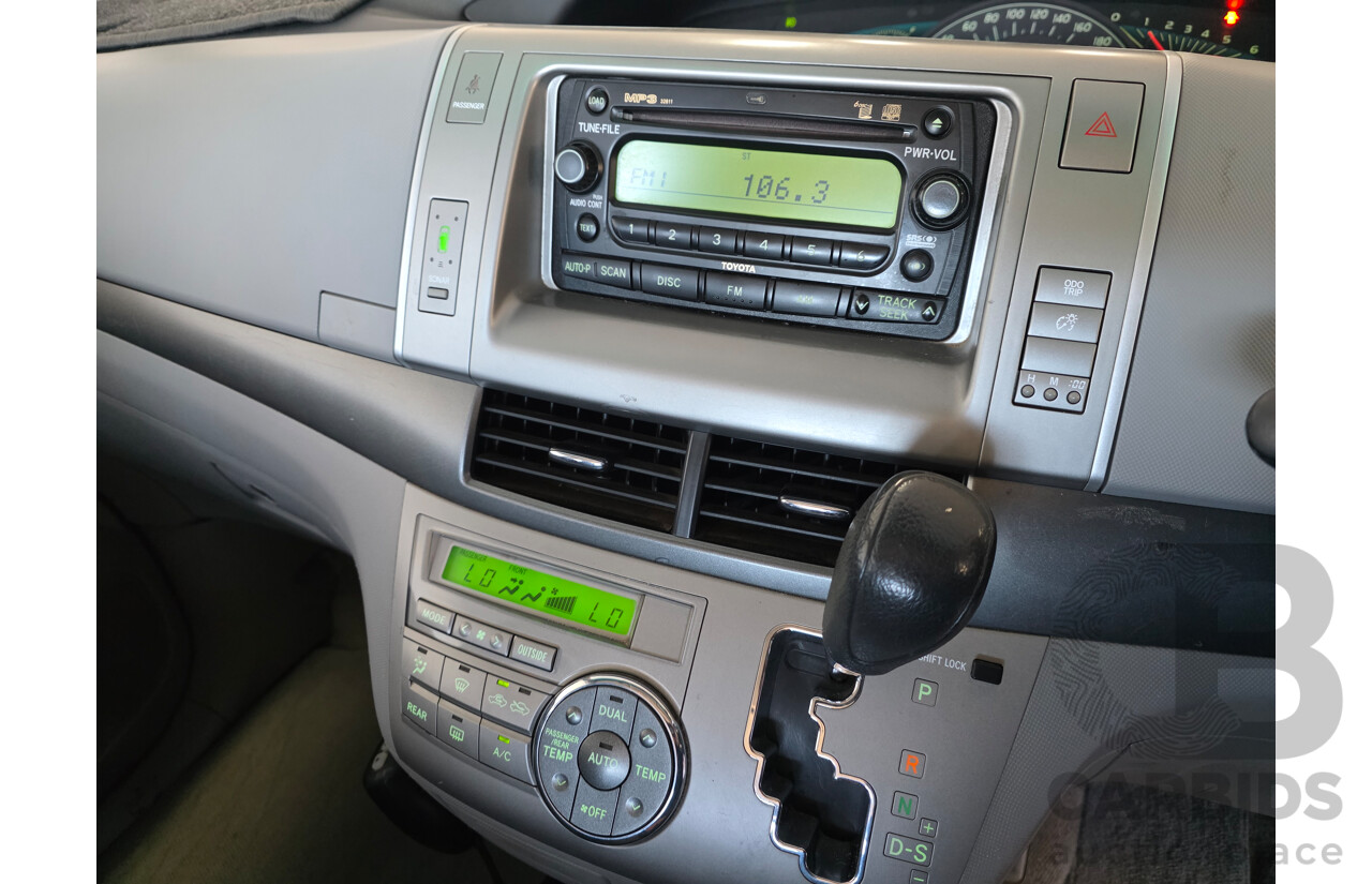 9/2006 Toyota Tarago GLX ACR50R 4d Wagon Silver 2.4L - 8 Seats