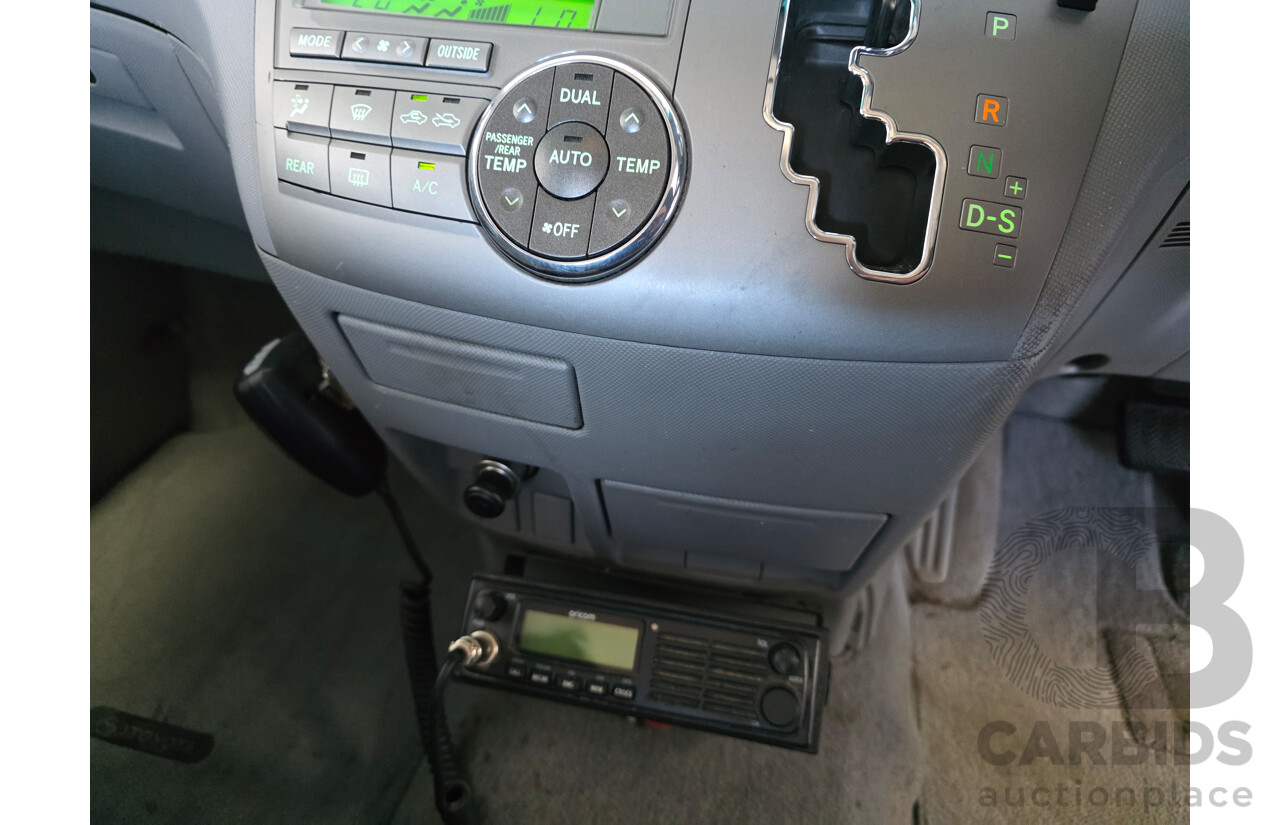 9/2006 Toyota Tarago GLX ACR50R 4d Wagon Silver 2.4L - 8 Seats