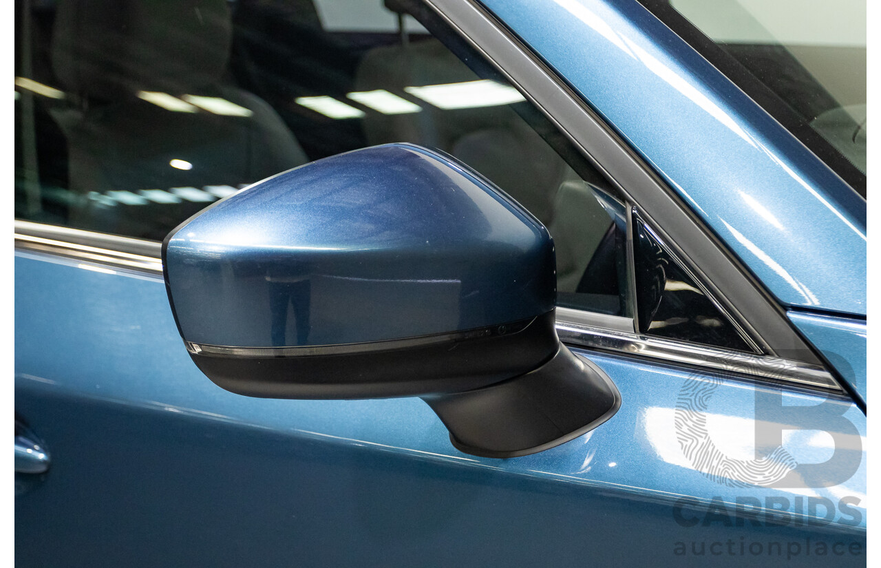 02/2017 Mazda CX-5 GT (AWD) KF MY17 4d Wagon Machine Eternal Blue Twin Turbo Diesel 2.2L