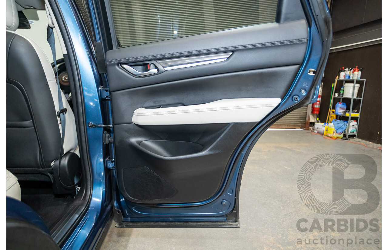 02/2017 Mazda CX-5 GT (AWD) KF MY17 4d Wagon Machine Eternal Blue Twin Turbo Diesel 2.2L