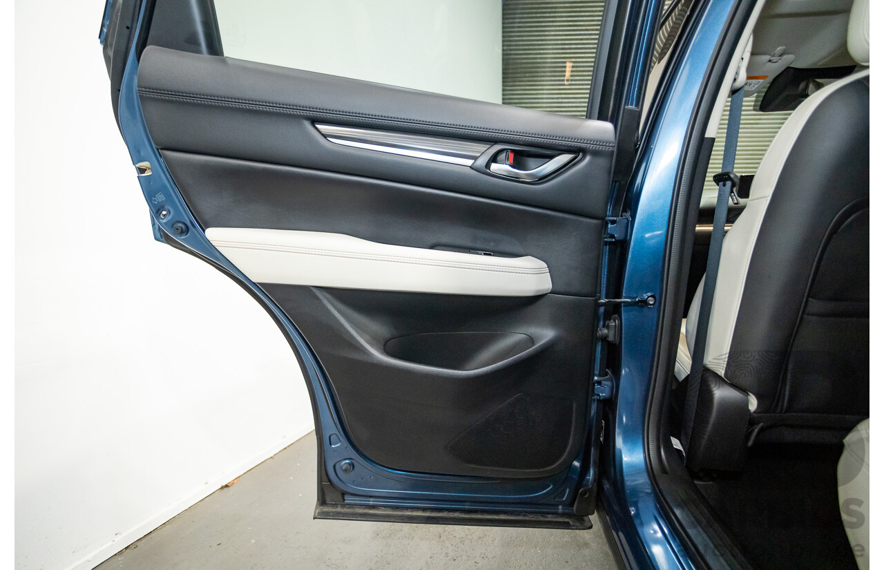 02/2017 Mazda CX-5 GT (AWD) KF MY17 4d Wagon Machine Eternal Blue Twin Turbo Diesel 2.2L