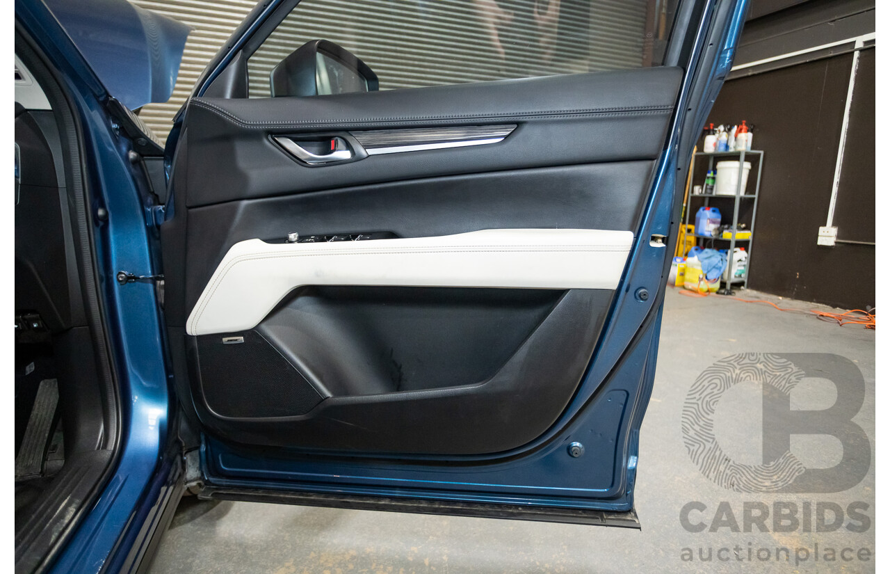 02/2017 Mazda CX-5 GT (AWD) KF MY17 4d Wagon Machine Eternal Blue Twin Turbo Diesel 2.2L