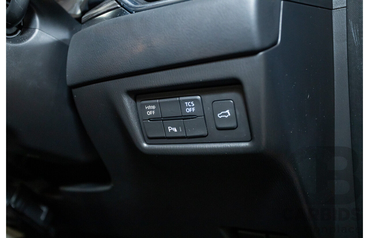 02/2017 Mazda CX-5 GT (AWD) KF MY17 4d Wagon Machine Eternal Blue Twin Turbo Diesel 2.2L