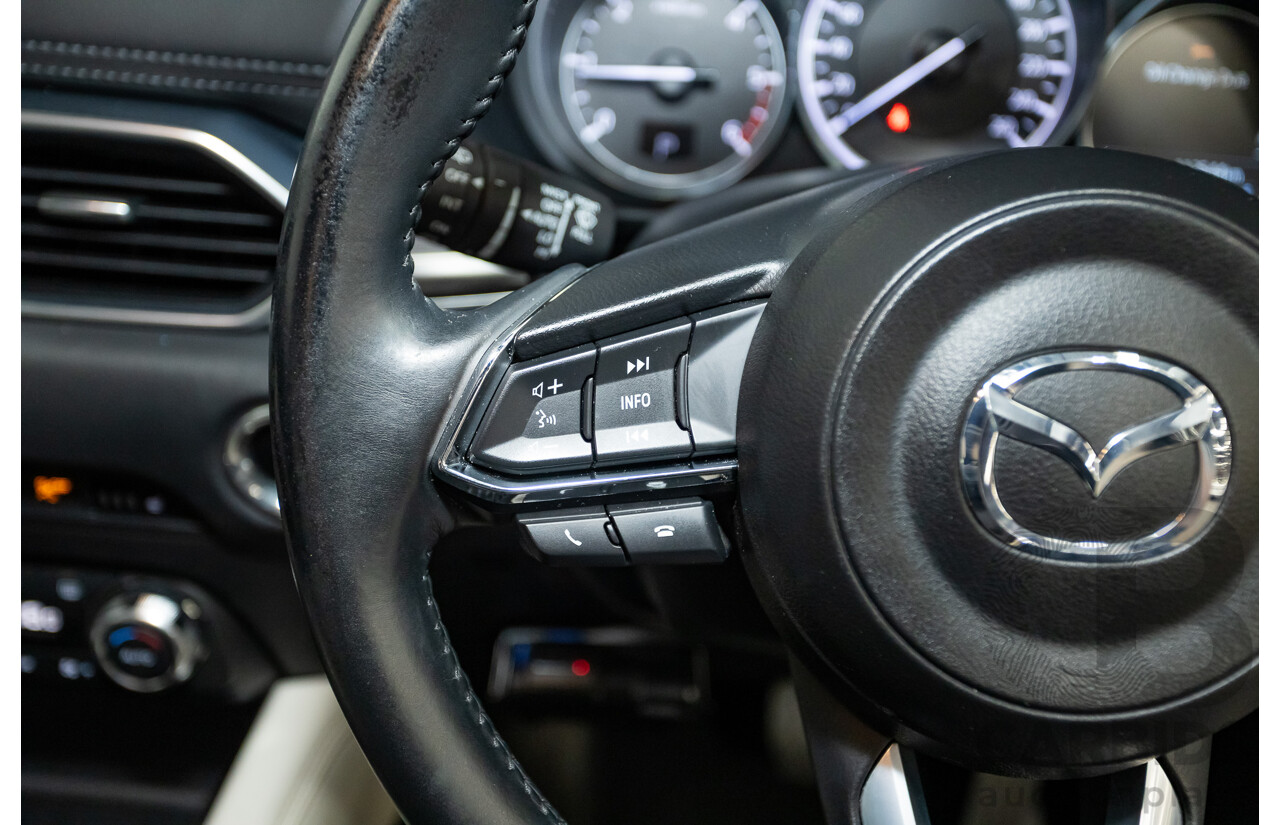 02/2017 Mazda CX-5 GT (AWD) KF MY17 4d Wagon Machine Eternal Blue Twin Turbo Diesel 2.2L