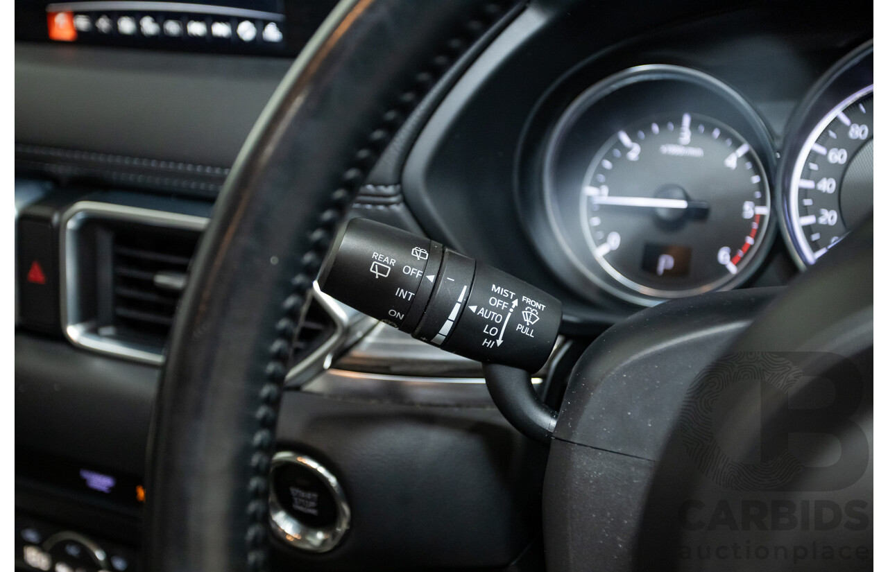 02/2017 Mazda CX-5 GT (AWD) KF MY17 4d Wagon Machine Eternal Blue Twin Turbo Diesel 2.2L