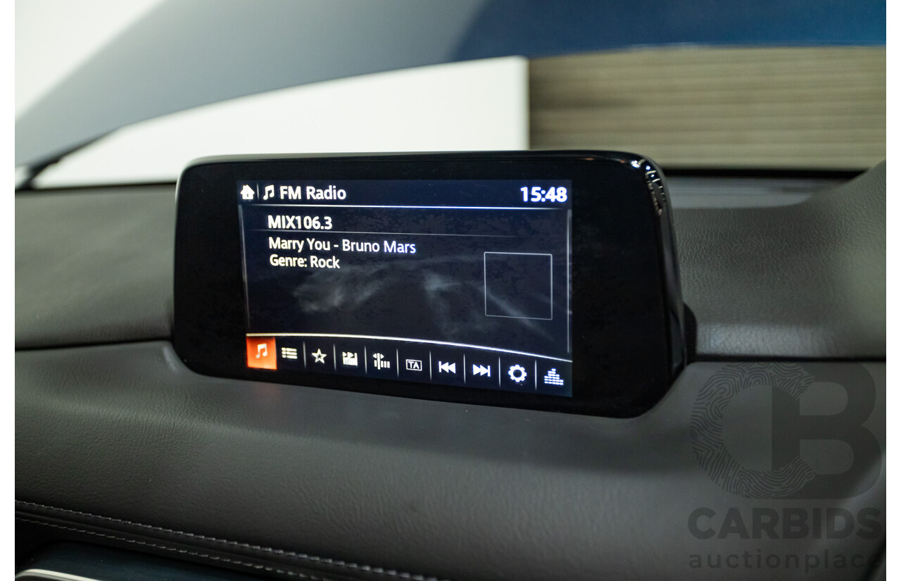 02/2017 Mazda CX-5 GT (AWD) KF MY17 4d Wagon Machine Eternal Blue Twin Turbo Diesel 2.2L