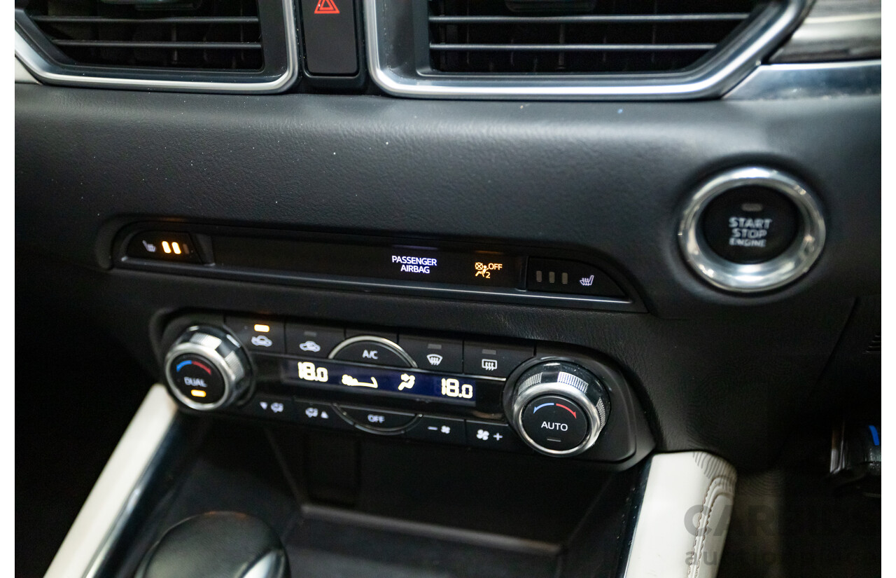 02/2017 Mazda CX-5 GT (AWD) KF MY17 4d Wagon Machine Eternal Blue Twin Turbo Diesel 2.2L