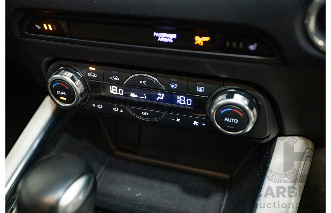 02/2017 Mazda CX-5 GT (AWD) KF MY17 4d Wagon Machine Eternal Blue Twin Turbo Diesel 2.2L