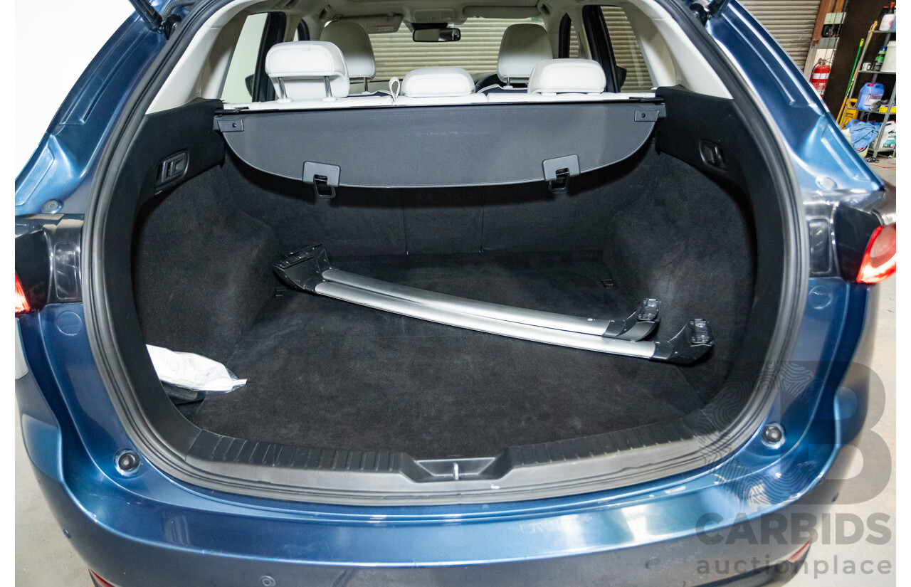 02/2017 Mazda CX-5 GT (AWD) KF MY17 4d Wagon Machine Eternal Blue Twin Turbo Diesel 2.2L