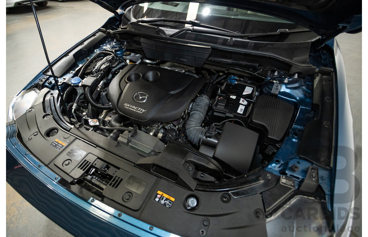 02/2017 Mazda CX-5 GT (AWD) KF MY17 4d Wagon Machine Eternal Blue Twin Turbo Diesel 2.2L