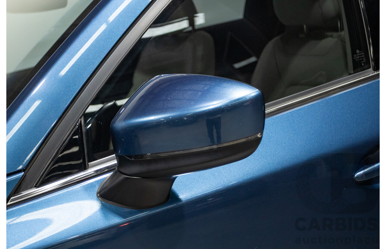 02/2017 Mazda CX-5 GT (AWD) KF MY17 4d Wagon Machine Eternal Blue Twin Turbo Diesel 2.2L