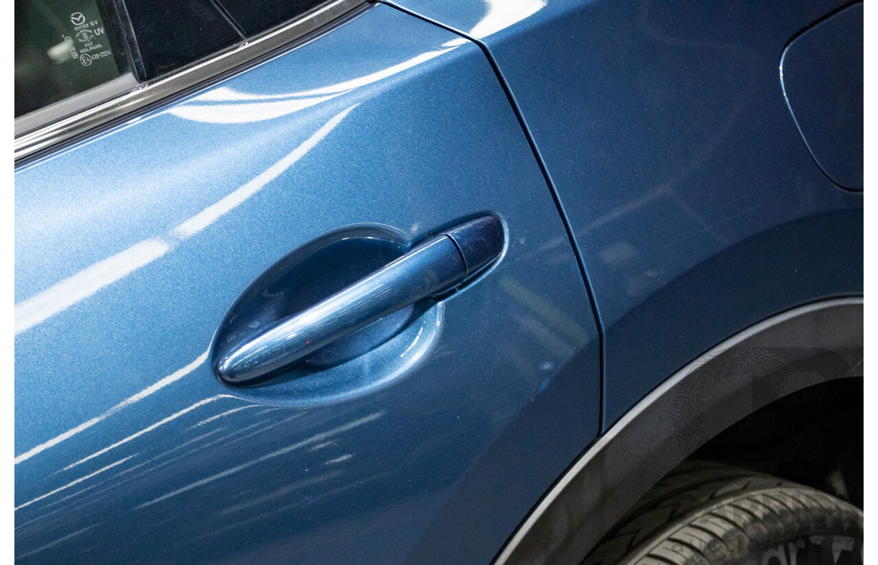 02/2017 Mazda CX-5 GT (AWD) KF MY17 4d Wagon Machine Eternal Blue Twin Turbo Diesel 2.2L