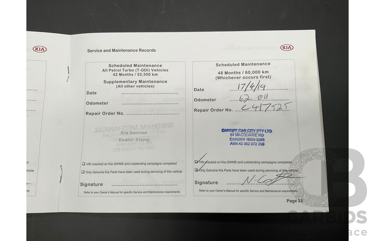 5/2015 Kia Sorento Platinum (4x4) XM MY15 4d Wagon Platinum Graphite Metallic Turbo Diesel 2.2L - 7 Seater