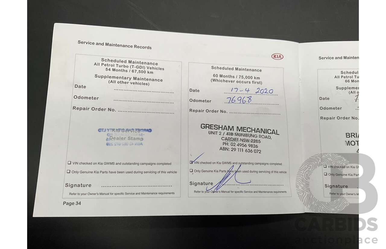 5/2015 Kia Sorento Platinum (4x4) XM MY15 4d Wagon Platinum Graphite Metallic Turbo Diesel 2.2L - 7 Seater