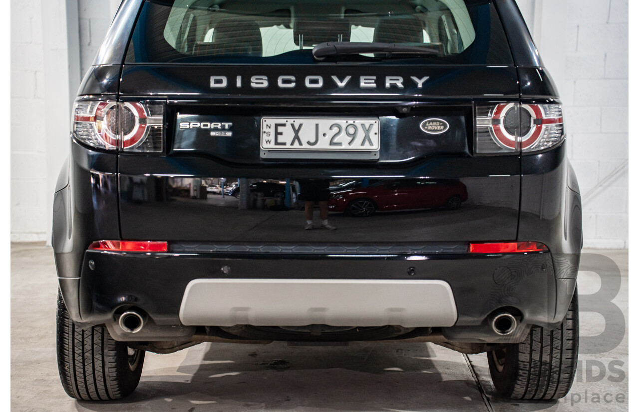 10/2016 Land Rover Discovery Sport TD4 180 HSE (AWD) LC MY17 4d Wagon Santorini Black Metallic Turbo Diesel 2.0L - 7 Seater