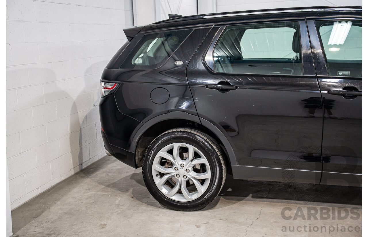 10/2016 Land Rover Discovery Sport TD4 180 HSE (AWD) LC MY17 4d Wagon Santorini Black Metallic Turbo Diesel 2.0L - 7 Seater