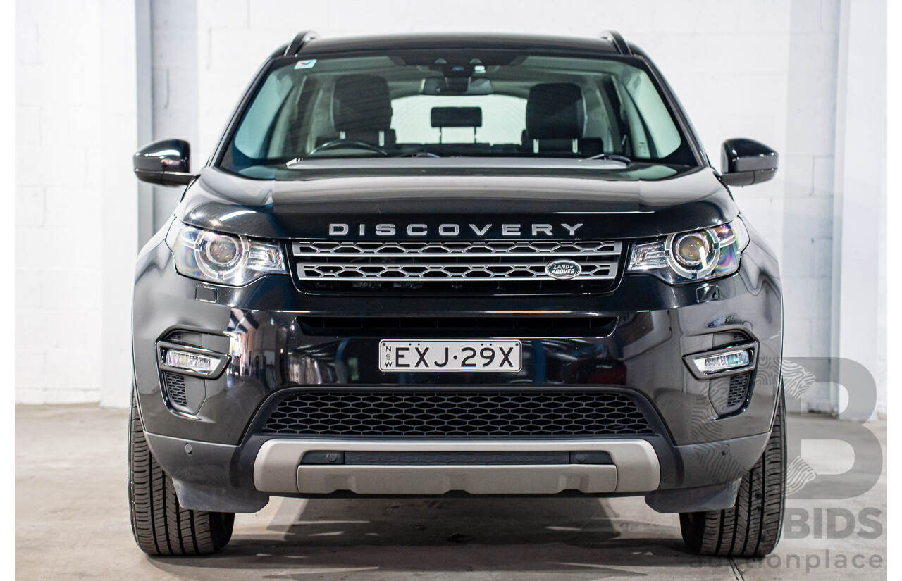 10/2016 Land Rover Discovery Sport TD4 180 HSE (AWD) LC MY17 4d Wagon Santorini Black Metallic Turbo Diesel 2.0L - 7 Seater