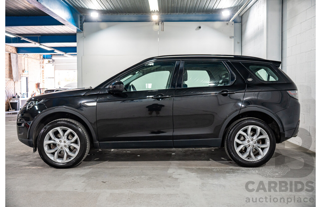 10/2016 Land Rover Discovery Sport TD4 180 HSE (AWD) LC MY17 4d Wagon Santorini Black Metallic Turbo Diesel 2.0L - 7 Seater