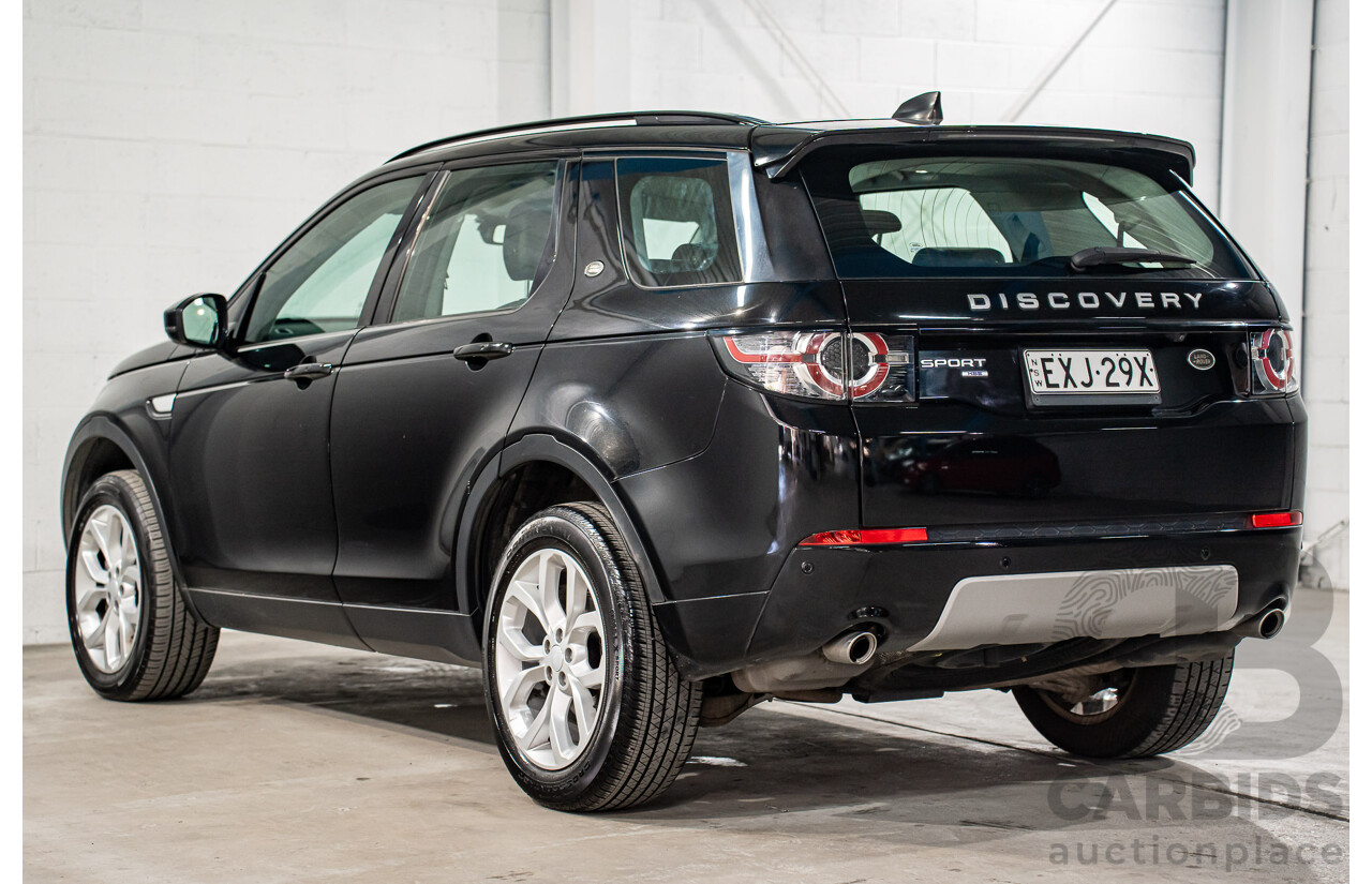 10/2016 Land Rover Discovery Sport TD4 180 HSE (AWD) LC MY17 4d Wagon Santorini Black Metallic Turbo Diesel 2.0L - 7 Seater