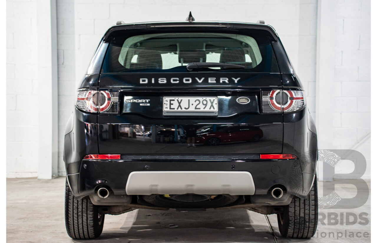 10/2016 Land Rover Discovery Sport TD4 180 HSE (AWD) LC MY17 4d Wagon Santorini Black Metallic Turbo Diesel 2.0L - 7 Seater