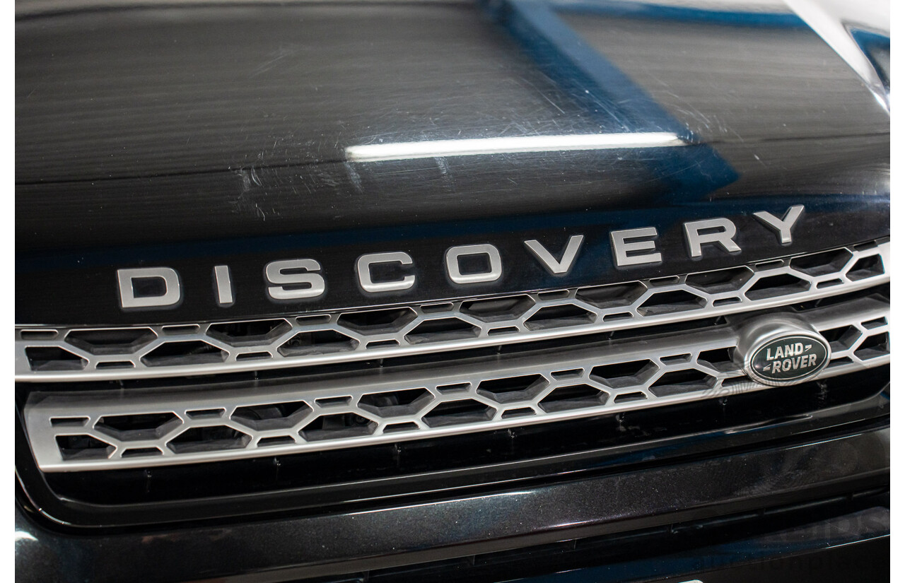 10/2016 Land Rover Discovery Sport TD4 180 HSE (AWD) LC MY17 4d Wagon Santorini Black Metallic Turbo Diesel 2.0L - 7 Seater