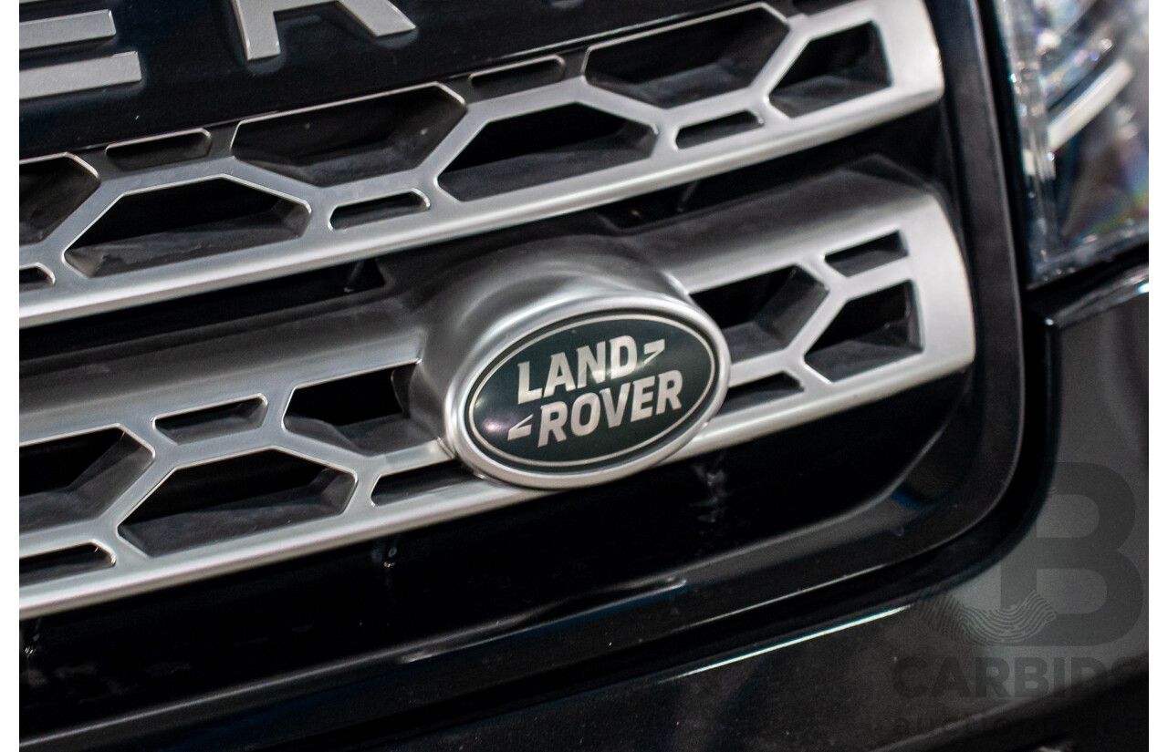 10/2016 Land Rover Discovery Sport TD4 180 HSE (AWD) LC MY17 4d Wagon Santorini Black Metallic Turbo Diesel 2.0L - 7 Seater