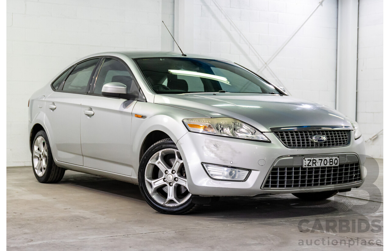 6/2008 Ford Mondeo Zetec MA 4d Sedan Silver 2.3L