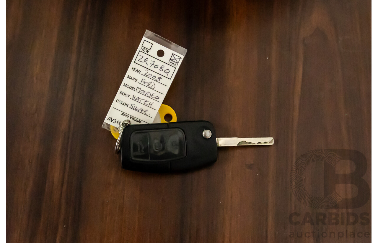 6/2008 Ford Mondeo Zetec MA 4d Sedan Silver 2.3L