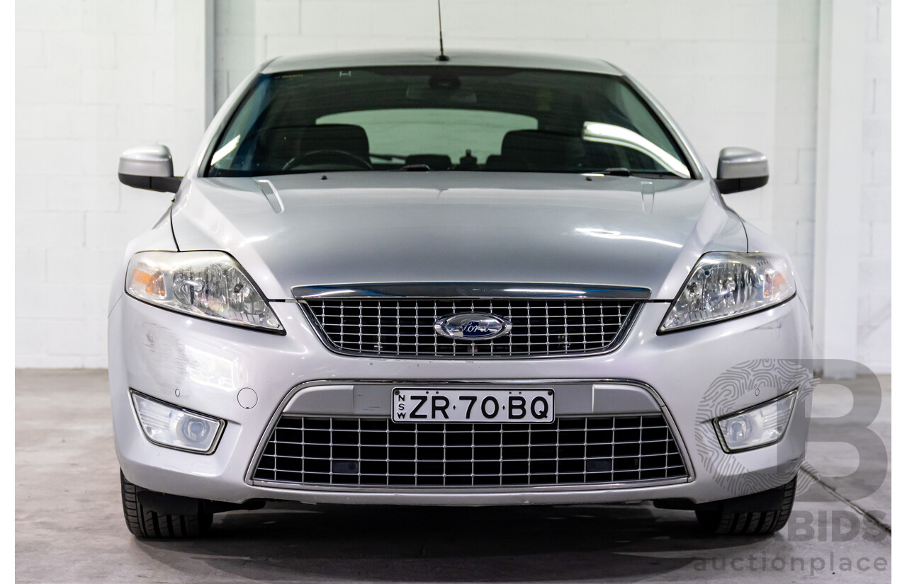 6/2008 Ford Mondeo Zetec MA 4d Sedan Silver 2.3L