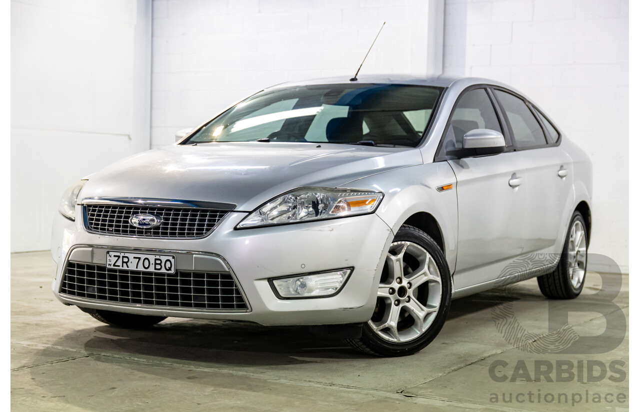 6/2008 Ford Mondeo Zetec MA 4d Sedan Silver 2.3L