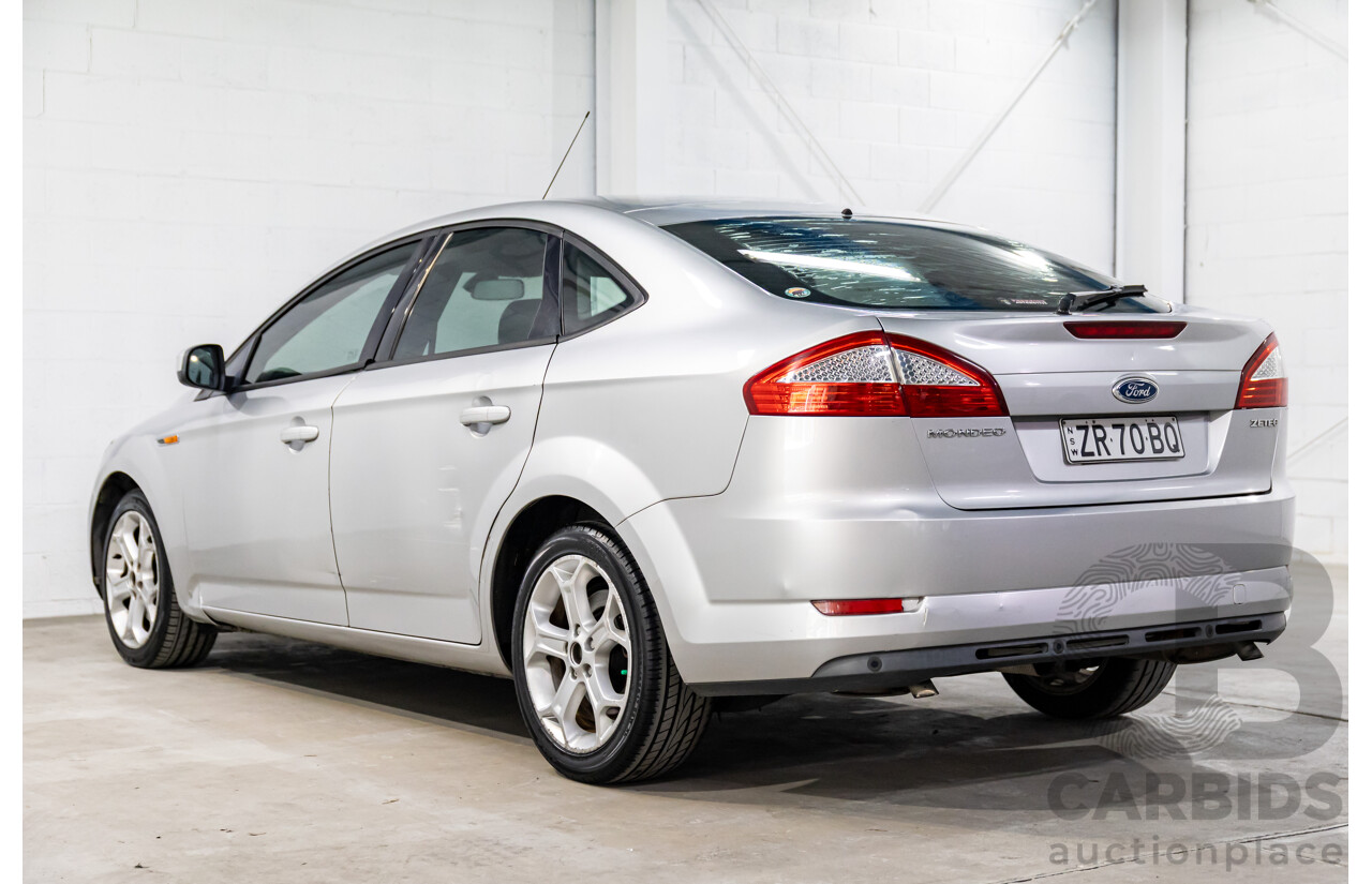 6/2008 Ford Mondeo Zetec MA 4d Sedan Silver 2.3L