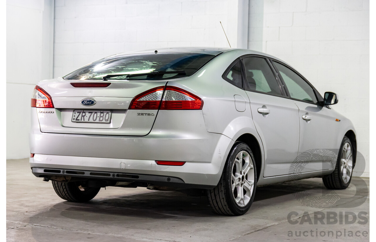 6/2008 Ford Mondeo Zetec MA 4d Sedan Silver 2.3L